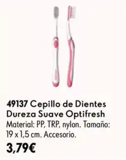 Oriflame Optifresh cepillo de dientes dureza suave oferta