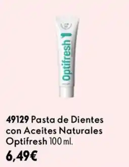 Oriflame Optifresh Pasta de Dientes con Aceites Naturales oferta