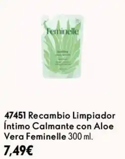 Oriflame Feminelle Recambio Limpiador Íntimo Calmante con Aloe Vera oferta