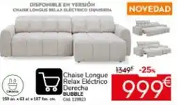 Conforama Relax - chaise longue eléctrico oferta