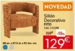 Conforama Sillón decorativo fito oferta