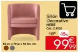 Conforama Sillón decorativo oferta