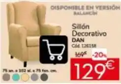 Conforama Danone - sillón decorativo oferta