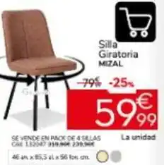 Conforama Silla giratoria oferta