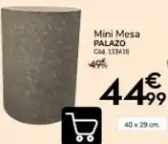 Conforama Mini mesa palazo oferta