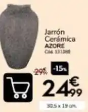 Conforama Jarrón ceramica oferta