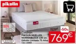 Conforama Pikolin - colchon muelles normalblock oferta