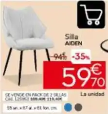 Conforama Silla aiden oferta
