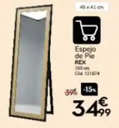 Conforama Espejo de pie oferta