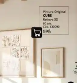Conforama Cube - pintura original oferta