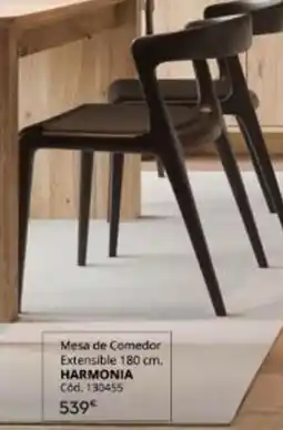 Conforama Harmonia mesa de comedor extensible oferta