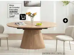 Conforama Mesa de comedor extensible oferta