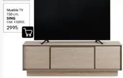 Conforama Mueble tv 150 cm oferta