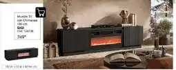 Conforama Mueble tv con cimentada oferta