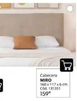 Conforama Miró - cabecero oferta