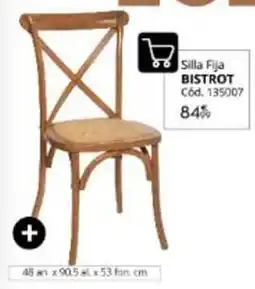 Conforama Bistro - silla fjia oferta
