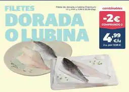 La Sirena Premium - filetes de dorada o lubina oferta