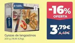 La Sirena Gyozas de langostinos oferta