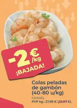 La Sirena Colas peladas de gambon oferta