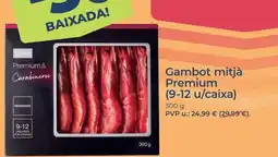 La Sirena Premium - gambot mitjà oferta