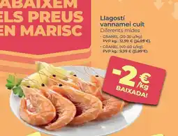 La Sirena Llagosti vannamei cuit oferta