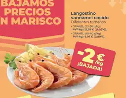 La Sirena Langostino vannamei cocido oferta