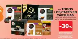 Carrefour Nestlé Dolce Gusto cafés en cápsulas oferta