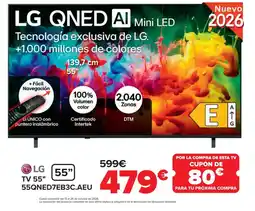 Carrefour LG QNED AI Mini LED TV 55" oferta