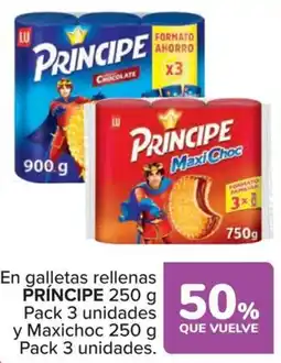 Carrefour Principe galletas rellenas oferta