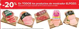 Carrefour Elpozo productos de mostrador oferta