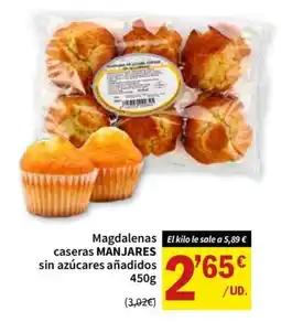 SPAR Manjares magdalenas caseras oferta