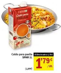 SPAR spar caldo para paella oferta