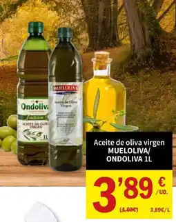 SPAR Mueloliva/ondoliva aceite de oliva virgen oferta