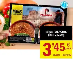 SPAR Migas PALACIOS oferta