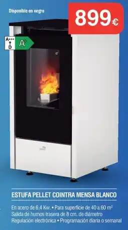 Milar Cointra Mensa Estufa Pellet oferta