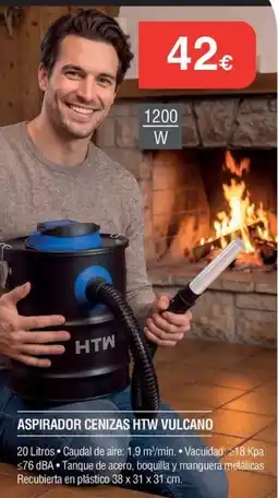 Milar HTW aspirador cenizas vulcano oferta