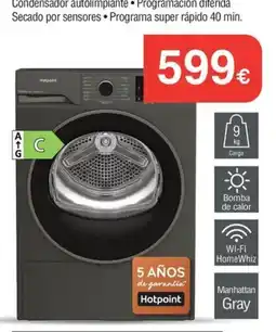 Milar Hotpoint secadora oferta
