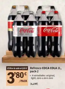 SPAR Coca Cola refresco oferta