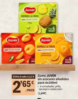 SPAR Zumo Juver oferta