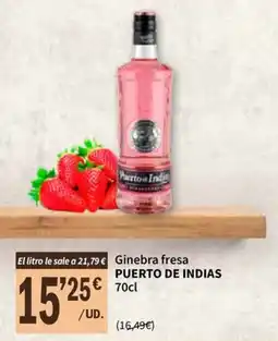 SPAR Puerto de Indias ginebra fresa oferta