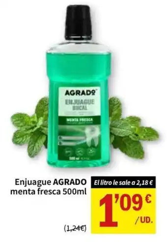 Enjuague agrado menta fresca