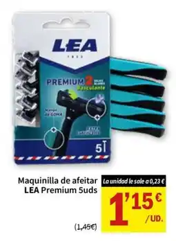 SPAR Lea maquinilla de afeitar premium 5uds oferta