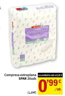 SPAR spar compresa extraplan oferta