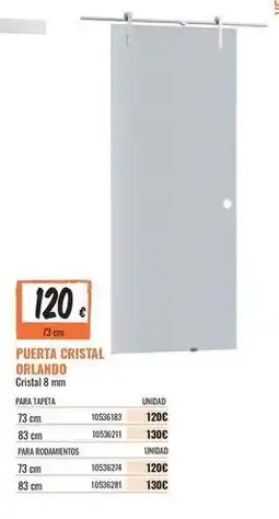 Obramat Cristal - puerta or blando oferta