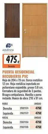 Obramat Pvc - puerta revisión pvc oferta