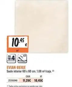 Obramat Evian - suelo interior oferta