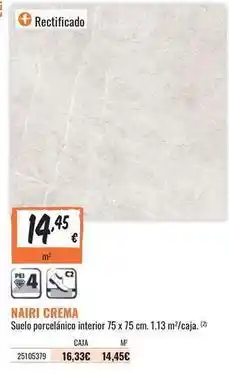 Obramat Suelo porcelanico interior oferta