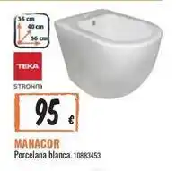 Obramat Teka - porcelana blanca oferta