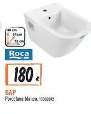 Obramat Roca - gap porcelana blanca oferta