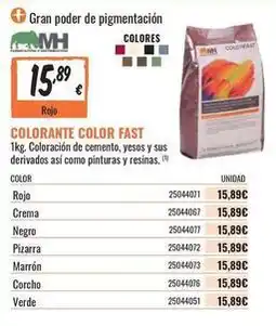 Obramat Colorante color fast oferta